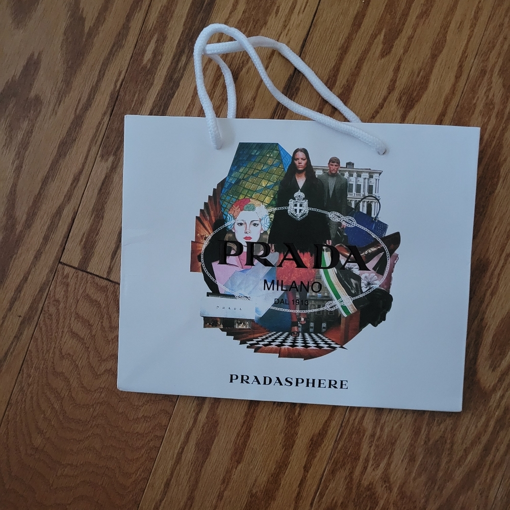 Prada packing paper bag SMALL/MADIUM